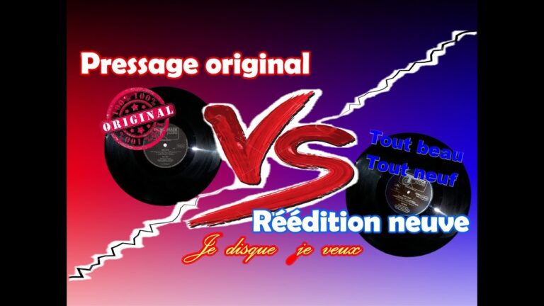Comparatif des prix des disques vinyles avec pochettes originales