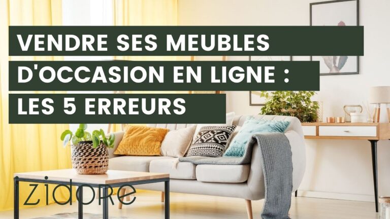Offres Exclusives sur les Meubles de Seconde Main